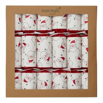 Crackery świąteczne zestaw 6 szt. Santa Game Cards – Robin Reed