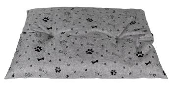 PET IDEA Legowisko poduszka dla psa XL 100 x 80 cm szara