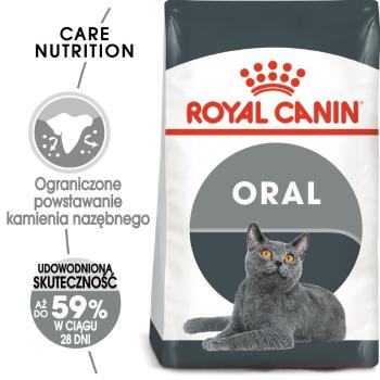ROYAL CANIN Oral Care 400 g karma sucha dla kotów dorosłych, redukująca odkładanie kamienia nazębnego