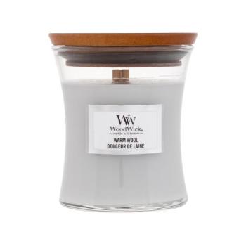 WoodWick Warm Wool 85 g świeczka zapachowa unisex