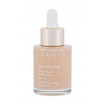 Clarins Skin Illusion Natural Hydrating SPF15 30 ml podkład dla kobiet 108.3 Organza