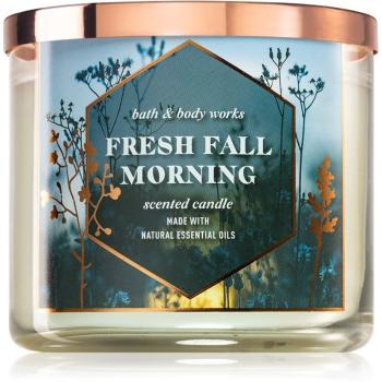 Bath & Body Works Fresh Fall Morning świeczka zapachowa II. 411 g