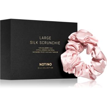 Notino Silk Collection Large scrunchie jedwabna gumka do włosów Pink 1 szt.