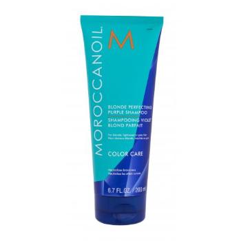 Moroccanoil Color Care Blonde Perfecting Purple Shampoo 200 ml szampon do włosów dla kobiet