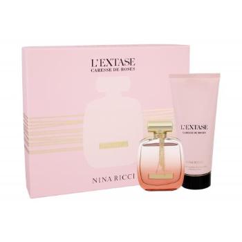 Nina Ricci L´Extase Caresse de Roses zestaw Edp 80 ml + Mleczko do ciała 200 ml dla kobiet