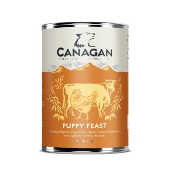 CANAGAN Dog Puppy mokra karma dla szczeniąt kurczak z wołowiną 400 g