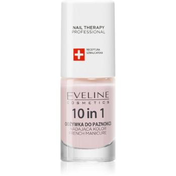 Eveline Cosmetics Nail Therapy 10 in 1 odżywka do paznokci z keratyną 5 ml