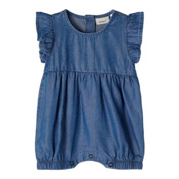 name it Gracz Nbfjeteetee Medium Blue Denim