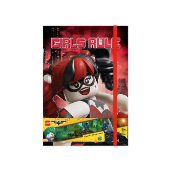 Zeszyt LEGO® Batman Batgirl Harley Quinn