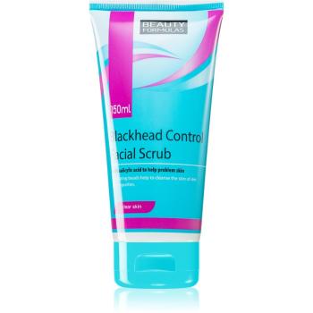 Beauty Formulas Clear Skin Blackhead Control peeling oczyszczający przeciw zaskórnikom 150 ml