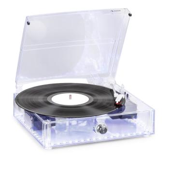 Auna ClearTech, gramofon, 33/45/78 obr./min, Bluetooth, głośniki stereo
