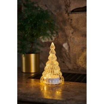 Dekoracja świetlna LED w kształcie choinki Sirius Lucy Tree White, wys. 16,5 cm