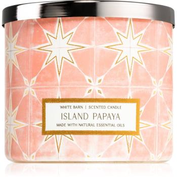 Bath & Body Works Island Papaya świeczka zapachowa 411 g