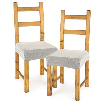 4Home Pokrowiec multielastyczny na krzesło Comfort cream, 40 - 50 cm, 2 szt.