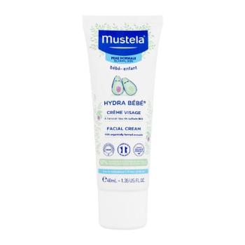 Mustela Hydra Bébé® Facial Cream 40 ml krem do twarzy na dzień dla dzieci