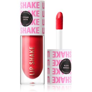 Makeup Revolution Lip Shake błyszczyk do ust wysoko napigmentowany odcień Strawberry Red 4,6 g
