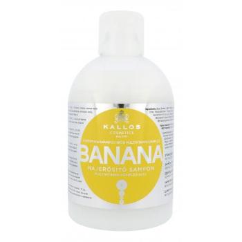 Kallos Cosmetics Banana 1000 ml szampon do włosów dla kobiet