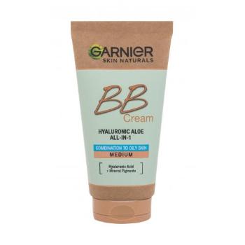 Garnier Skin Naturals BB Cream Hyaluronic Aloe All-In-1 SPF25 50 ml krem bb dla kobiet Uszkodzone pudełko Medium