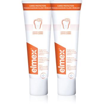 Elmex Caries Protection pasty do zębów chroniąca przed próchnicą z fluorem 2x75 ml