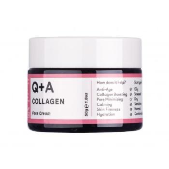 Q+A Collagen 50 g krem do twarzy na dzień dla kobiet Bez pudełka