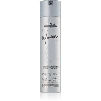 L’Oréal Professionnel Infinium Pure hypoalergiczny lakier do włosów bardzo mocno utrwalający bezzapachowy 300 ml