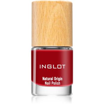 Inglot Natural Origin lakier do paznokci o dużej trwałości odcień 009 Timeless Red 8 ml