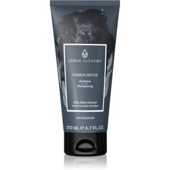 Urban Alchemy Opus Magnum Carbon Detox oczyszczająco detoksujący szampon do wszystkich rodzajów włosów 200 ml
