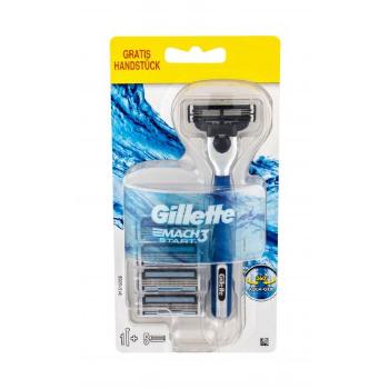Gillette Mach3 Start zestaw Maszynka do golenia + Zapasowe ostrza 4 szt dla mężczyzn