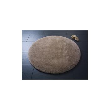 Brązowy okrągły dywanik łazienkowyConfetti Bathmats Miami, ⌀ 100 cm