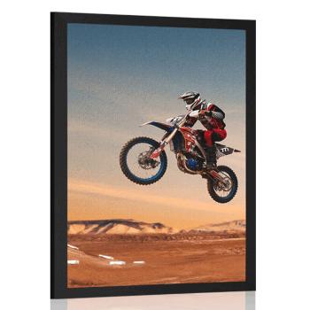 Plakat dla motocyklisów - 30x45 silver