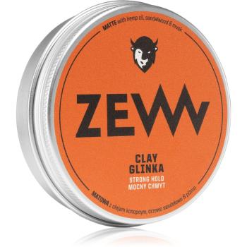 Zew For Men Hemp Matte Clay glinka stylizująca do włosów z olejkiem konopnym 100 ml