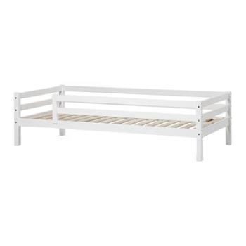 Hoppekids Junior łóżko Basic białe 70 x 190 cm z zabezpieczeniem przed wypadnięciem