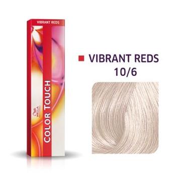 Wella Professionals Color Touch Vibrant Reds profesjonalna demi- permanentna farba do włosów z wielowymiarowym efektem 10/6 60 ml