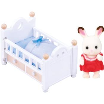 Sylvanian Families® Baby - Króliczek w łóżeczku