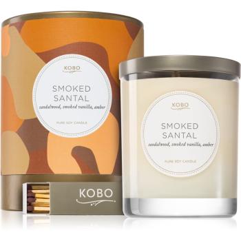 KOBO Camo Smoked Santal świeczka zapachowa 312 g