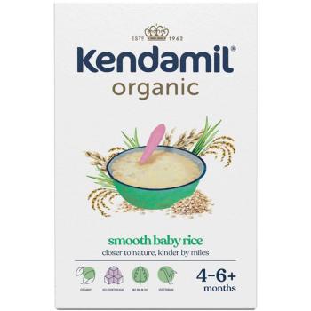 Kendamil Organic Smooth Baby Rice kaszka ryżowa bezmleczna 120 g