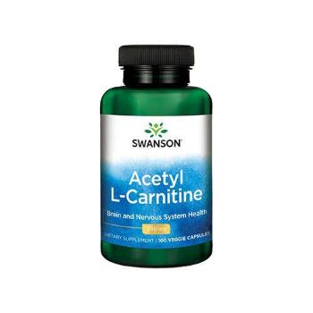SWANSON Acetyl L-Carnitine 500mg - 100vcaps. - Acetyl L-KarnitynaDieta i odchudzanie > L-Karnityny