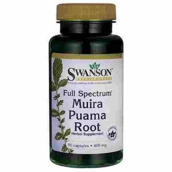 SWANSON Full Spectrum Muira Puama Root 400mg - 90caps