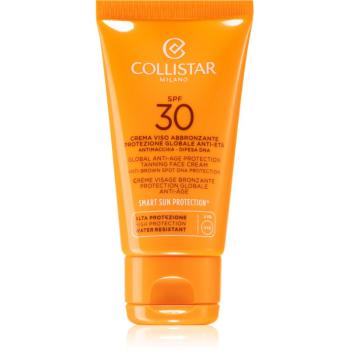 Collistar Special Perfect Tan Global Anti-Age Protection Tanning Face Cream przeciwstarzeniowy krem do opalania SPF 30 50 ml