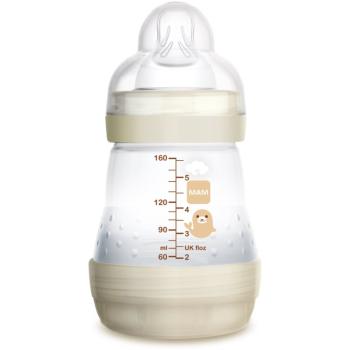 MAM Easy Start™ Anti-Colic Beige butelka dla noworodka i niemowlęcia antykolkowy 0m+ 160 ml