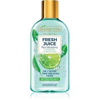 Bielenda Fresh Juice Lime micelarna woda do mieszanej i wrażliwej skóry 500 ml
