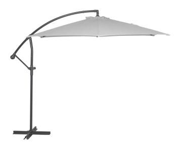 Parasol Free Pole, szary, 3 m