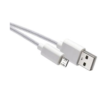 Kabel USB Złącze USB 2.0 A / złącze micro USB B białe
