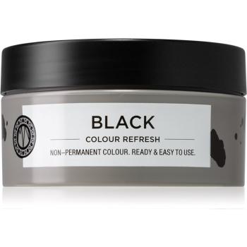 Maria Nila Colour Refresh Black delikatna odżywiająca maska bez trwałych pigmentów barwiących wytrzyma 4 – 10 umyć 2.00 100 ml