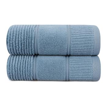 Zestaw 2 niebieskich bawełnianych ręczników Foutastic Daniela, 50x90 cm