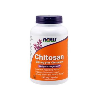 NOW Chitosan Plus Chromium - 240vcaps
