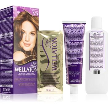 Wella Wellaton Permanent Colour Crème farba do włosów odcień 6/73 Milk Chocolate