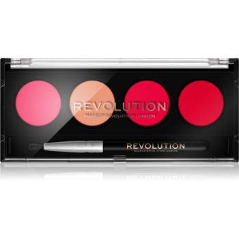 Makeup Revolution Graphic Liners eyeliner z pędzelkiem odcień Pretty Pink 5,4 g