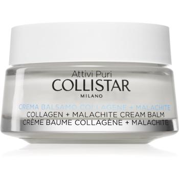 Collistar Attivi Puri Collagen Malachite Cream Balm nawilżający krem przeciw starzeniu się skóry z kolagenem