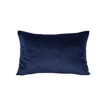Niebieska aksamitna poduszka PT LIVING Velvet, 60x40 cm